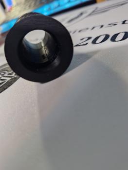 Preview: Zündapp Ansaugrohr für den Swiing Vergaser 17mm (Verbindung zwischen Ansauggummi und Vergaser )